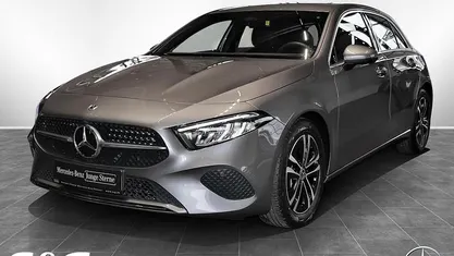 Neu Mercedes A200 Progressive 163 PS (119 kW) 2025 Metalliclack mountaingrau Limousine