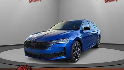 Nouă Skoda Octavia SportLine 204 CP (150 kW) 2025 Alb Break