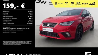 Gebraucht Seat Ibiza Black Edition 150 PS (110 kW) 2023 Rot Kleinwagen