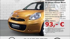 Orange Gebraucht 2012 Nissan Micra Acenta Kleinwagen | 10.500 €