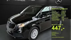 Obsidianschwarz metallic Gebraucht 2022 Mercedes EQV300 Van / Kleinbus | 39.888 € (Superpreis)