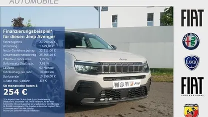 Gebraucht 2025 Jeep Avenger Longitude SUV | 23.990 € (Fairer Preis)