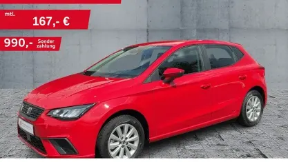 Gebraucht Seat Ibiza Style 115 PS (84 kW) 2024 Rot Kleinwagen
