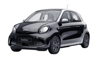 Karosserie in black Gebraucht 2021 Smart ForFour Electric Drive Limousine | 10.490 € (Fairer Preis)