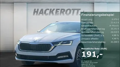 Gebraucht Skoda Octavia Ambition 150 PS (110 kW) 2025 Weiß Kombi