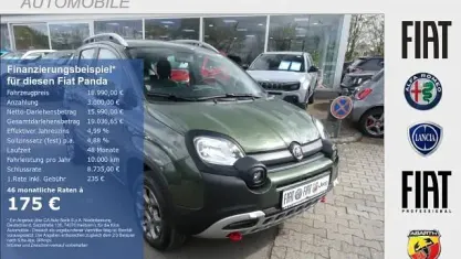 Käytetty Fiat Panda Cross Cross 86 HP (63 kW) 2021 Vihreä Viistoperä