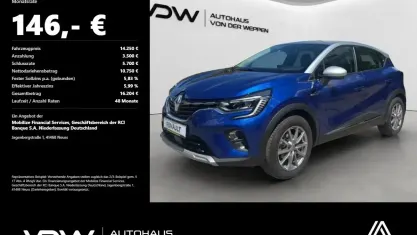 Gebraucht Renault Captur Intens 140 PS (102 kW) 2021 Blau SUV