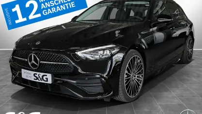 Brugt Mercedes C200 AMG 163 HK (119 kW) 2025 Sort Stationcar