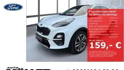 Gebraucht Kia Sportage Spirit 177 PS (130 kW) 2020 Weiss SUV