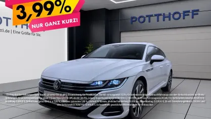 Gebraucht VW Arteon R-line 218 PS (160 kW) 2022 Oryxweiß perlmutteffekt Kombi