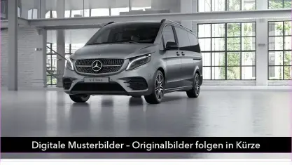 Gebraucht Mercedes V300 AMG 237 PS (174 kW) 2022 Grau Van / Kleinbus