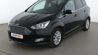 Gebraucht Ford C-MAX Titanium 125 PS (91 kW) 2019 Schwarz Van / Kleinbus