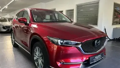 Gebraucht Mazda CX-5 Sports-Line 165 PS (121 kW) 2021 Rot SUV
