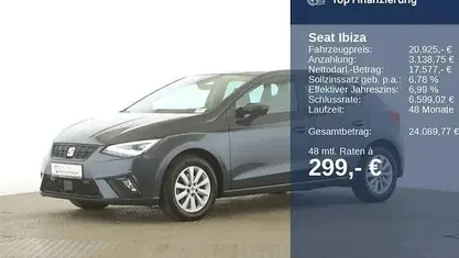 Usata Seat Ibiza Beats 116 CV (85 kW) 2024 Grigio Utilitaria