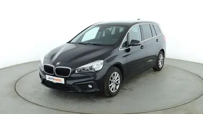 Gebraucht BMW 218 Gran Tourer Advantage 150 PS (110 kW) 2015 Schwarz Van / Kleinbus