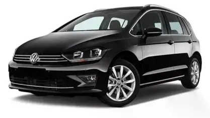 Gebraucht VW Golf Sportsvan Comfortline 150 PS (110 kW) 2018 Schwarz Van / Kleinbus