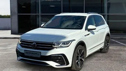 Weiß Gebraucht 2021 VW Tiguan R-line SUV | 32.480 € (Fairer Preis)