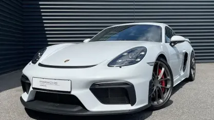 Gebraucht Porsche 718 Cayman GT4 420 PS (308 kW) 2019 Carraraweißmetallic Coupé