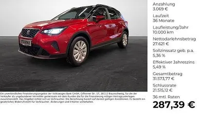 Rot ("desire" rot) Neu 2025 Seat Arona SUV | 30.690 € (Teuer)