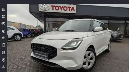 Używany Suzuki Swift Comfort 83 KM (61 kW) 2025 Biały Hatchback