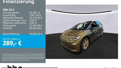 Gebraucht VW ID.3 Pro 150 kW (204 PS) 2023 Kleinwagen
