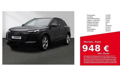 Gebraucht Audi Q6 e-tron Ambiente 185 kW (252 PS) 2025 Mythosschwarz metallic SUV