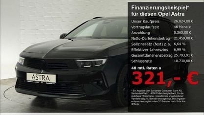 Używany Opel Astra 131 KM (96 kW) 2025 Czarny Kombi