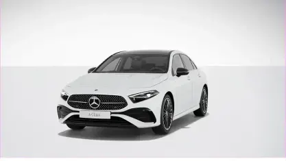 Gebraucht Mercedes A200 AMG 163 PS (119 kW) 2024 Unilack polarweiß Limousine