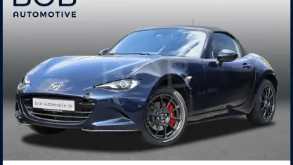 Gebraucht Mazda MX5 Homura-Line 132 PS (97 kW) 2025 Deep crystal blue (blau) Cabrio