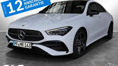 Gebraucht Mercedes CLA200 AMG 163 PS (119 kW) 2025 Unilack polarweiß Coupé
