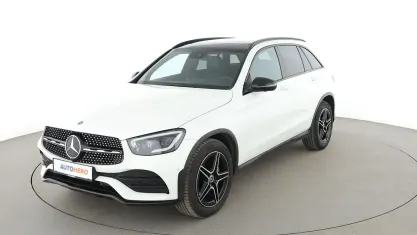 Gebraucht Mercedes GLC300 AMG line 245 PS (180 kW) 2020 Weiß SUV
