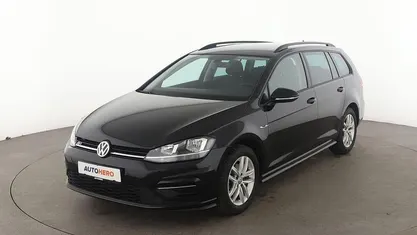 Schwarz Gebraucht 2017 VW Golf VII Comfortline Kombi | 13.870 € (Fairer Preis)