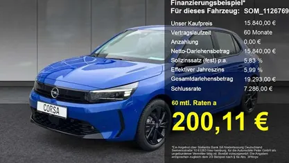 Voltaik blau () Gebraucht 2024 Opel Corsa Edition Kleinwagen | 15.840 € (Guter Preis)
