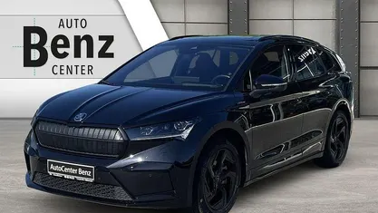 Schwarz Gebraucht 2023 Skoda Enyaq iV SportLine SUV | 35.990 € (Fairer Preis)