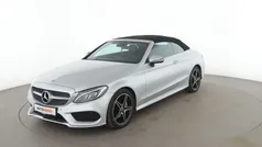 Grau Gebraucht 2017 Mercedes C200 AMG line Cabrio | 27.670 € (Fairer Preis)