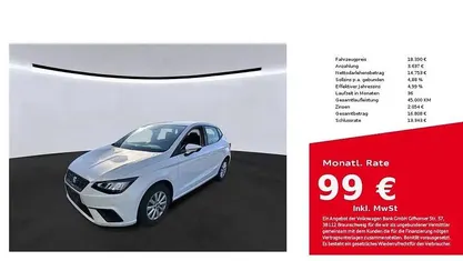 Second-hand Seat Ibiza Style 116 CP (85 kW) 2024 Alb Hatchback