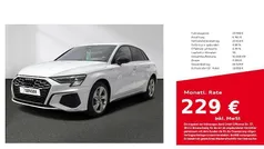 Weiß Gebraucht 2022 Audi A3 Sportback e-tron S-Line Limousine | 29.480 € (Fairer Preis)