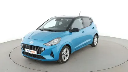 Gebraucht Hyundai i10 Intro Edition 84 PS (61 kW) 2020 Blau Kleinwagen