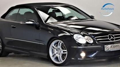 Gebraucht Mercedes CLK55 AMG AMG 367 PS (269 kW) 2009 Schwarz Cabrio