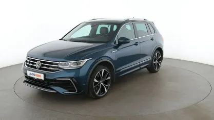 Gebraucht VW Tiguan R-line 200 PS (147 kW) 2021 Blau SUV