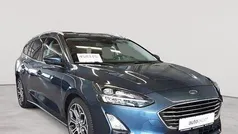 Chromablau metallic Gebraucht 2020 Ford Focus Titanium Kombi | 13.790 € (Fairer Preis)