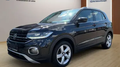 Gebraucht VW T-Cross Style 110 PS (80 kW) 2021 Schwarz SUV