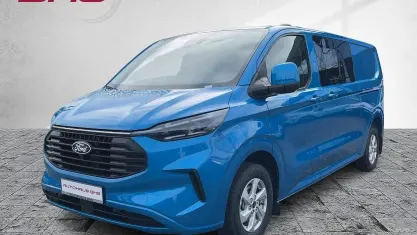 Nouvelle Ford Transit Custom 136 ch (100 kW) 2025 Bleue Van