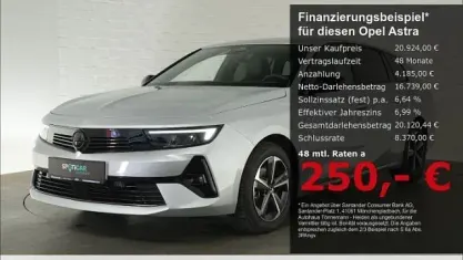 Gebraucht Opel Astra 131 PS (96 kW) 2024 Kristall silber Kleinwagen