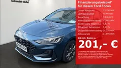 Blau Gebraucht 2023 Ford Focus ST-Line Limousine | 23.790 € (Fairer Preis)