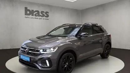Gebraucht VW T-Roc R-line 150 PS (110 kW) 2023 Indiumgrau metallic/schwarz SUV