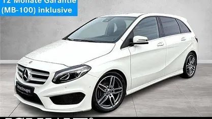 Gebraucht Mercedes B220 Business 184 PS (135 kW) 2018 Weiss zirrusweiß Van / Kleinbus
