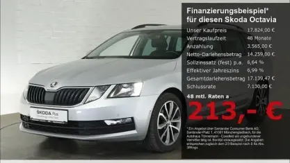 Gebraucht Skoda Octavia Soleil 150 PS (110 kW) 2020 Silber Kombi