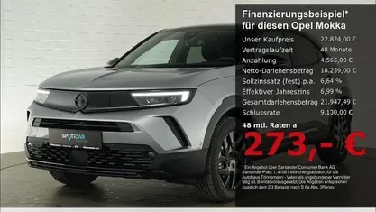 Kontrast grau Gebraucht 2025 Opel Mokka SUV | 22.824 € (Fairer Preis)
