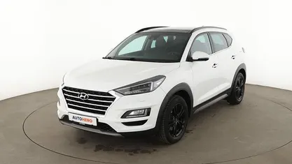 Gebraucht Hyundai Tucson Premium 177 PS (130 kW) 2019 Weiß SUV